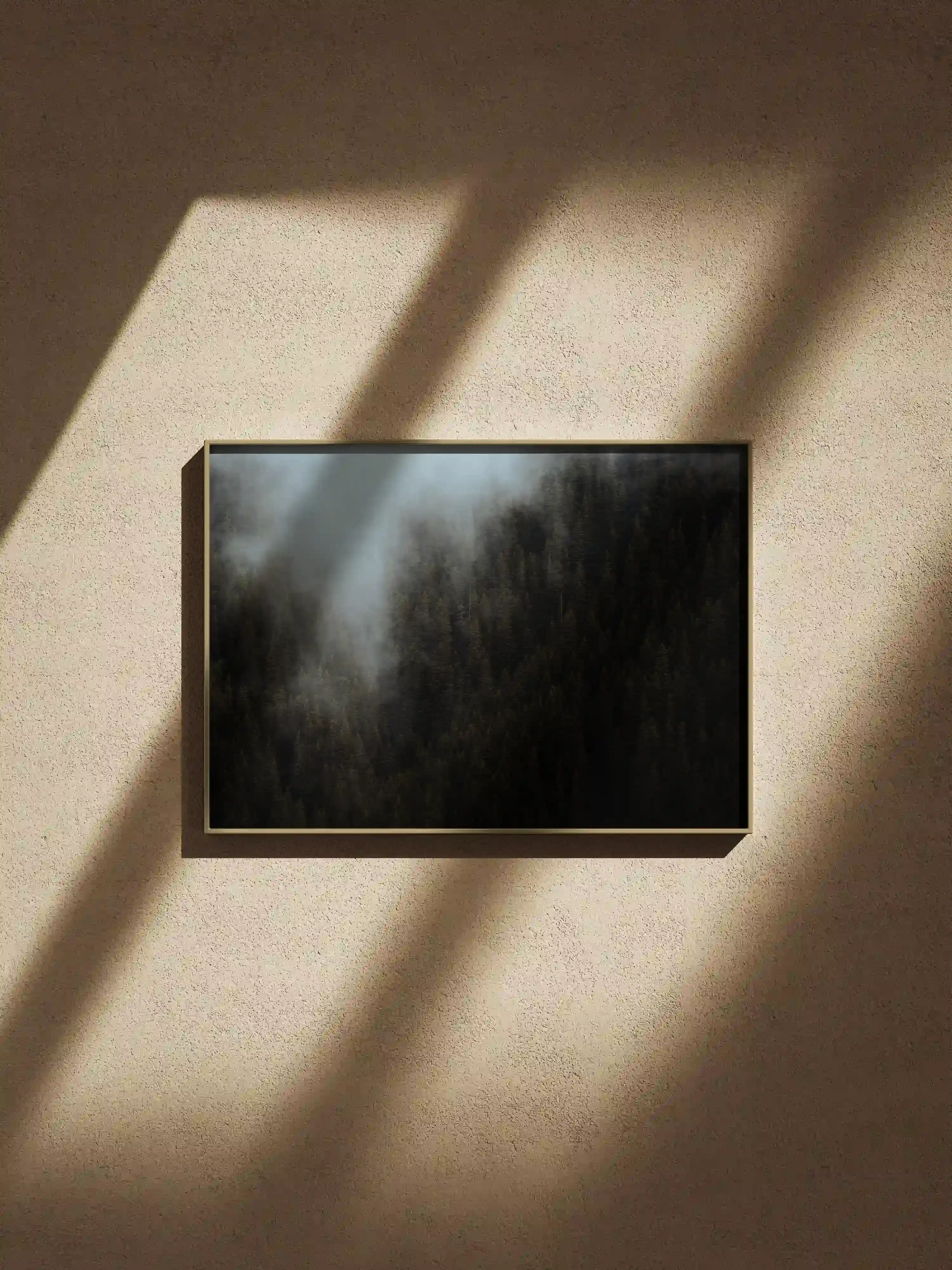 Fine art print — framed landscape photograph by Bert Van Den Eeckhaut