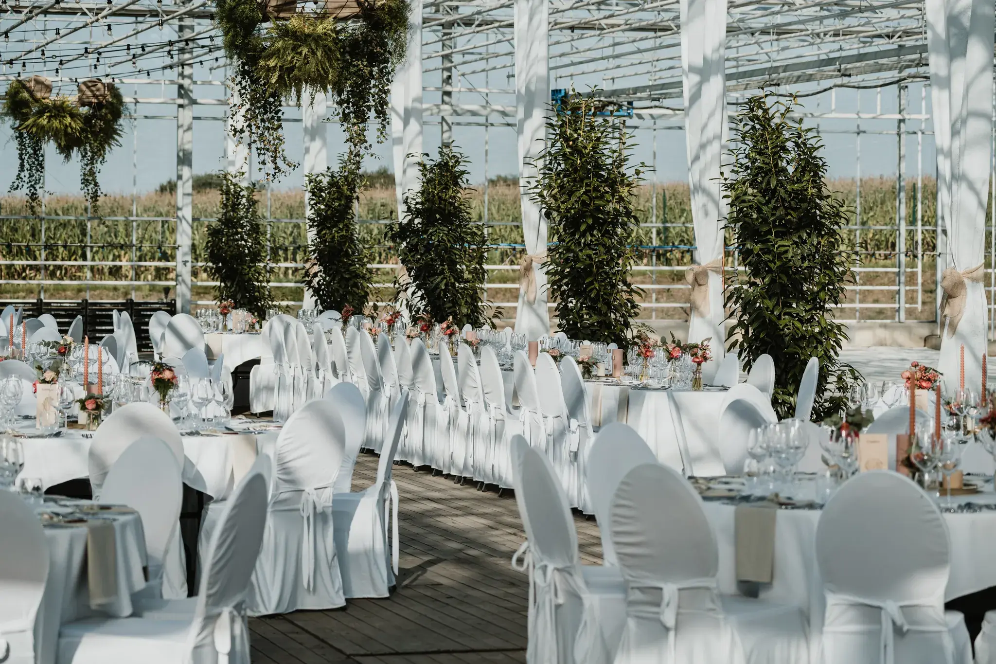 Wedding photography by Bert Van Den Eeckhaut — indoor event space