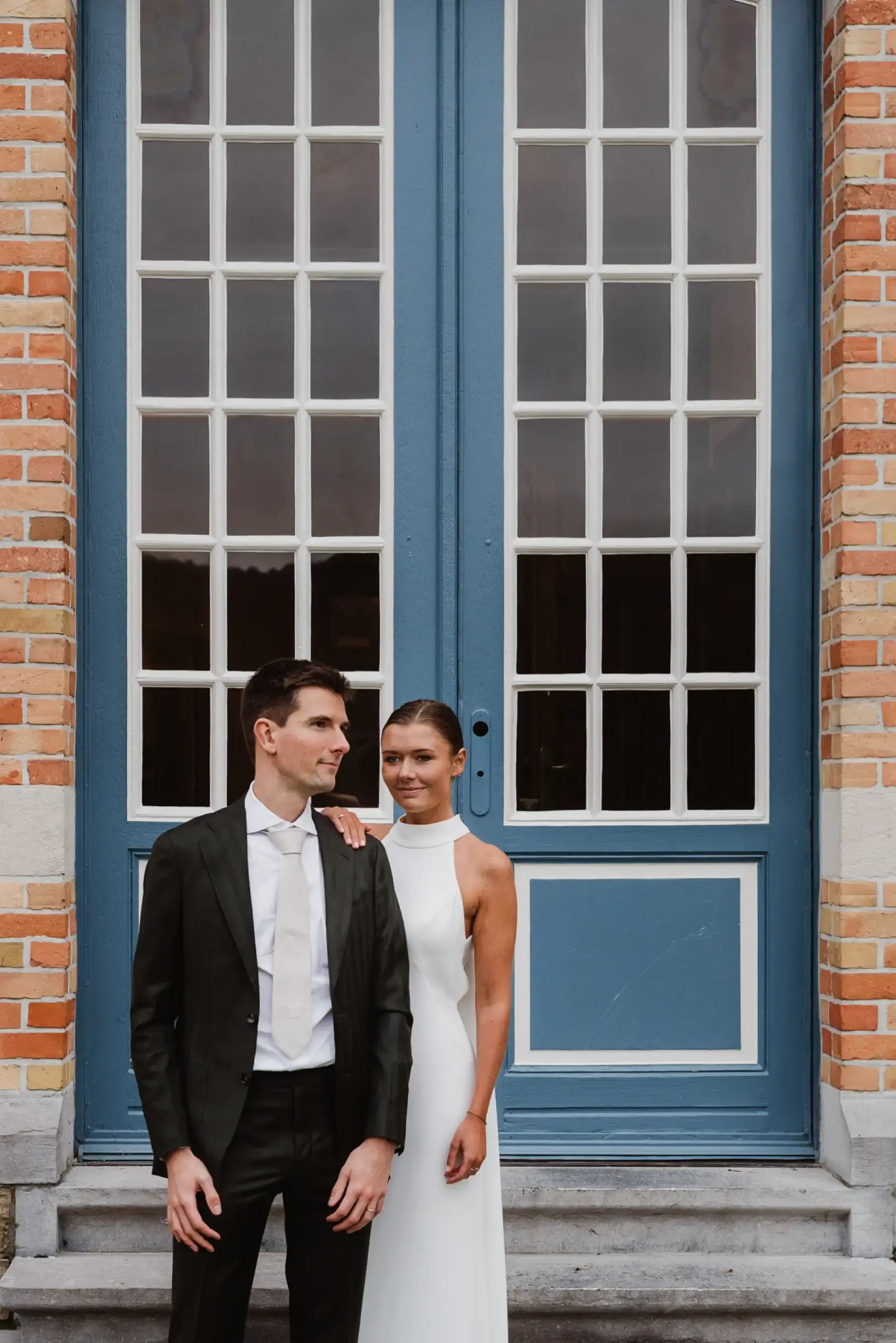 Wedding photography by Bert Van Den Eeckhaut — happy couple
